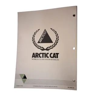 Photo of 1992 Arctic Cat Snowmobile Service Manual 2254-735 Lynx - Lynx Mountain Cat NEW!
