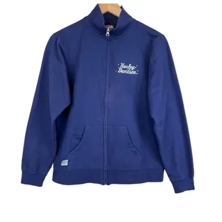 Photo of Harley-Davidson Pat Rogers Speedway Concord North Carolina blue Zip sweatshirt