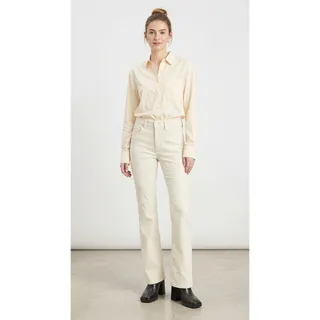 Photo of Levi's 725 High Rise Bootcut Corduroy Jeans Women's White Swan Size 26x30 NWT