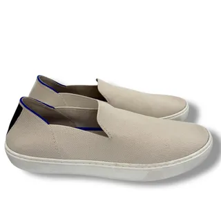 Photo of Rothy's shoes women's 10.5 The Original Slip On sneaker loafer knit flat beige 