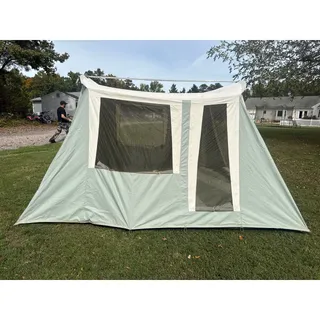 Photo of High End Premium Springbar Heavy Canvas Tent Jack for Hunting Outdoors Camping