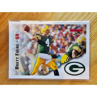 Photo of Brett Favre 1995 Score #224 - Star Struck - Green Bay Packers NFL - Fresh Pull