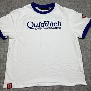 Photo of Harry Potter Quidditch Supplies New York Embroidered Ringer T Shirt L