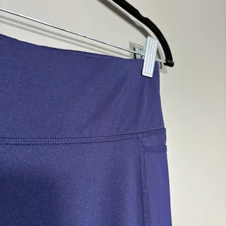 Photo of Brooks Silver Series Navy Blue Running Tights with Pockets - Women's Size Medium