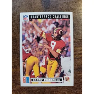 Photo of Sonny Jurgensen 1991 Upper Deck Domino's Quarterback Challenge #38 - Fresh Pull