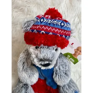 Photo of Jordyn Plush Bear-St. Jude Children's Research Hospital Kay Jewelers Promo