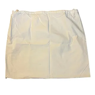 Photo of Away Travel Dust Bag White Black Logo Drawstring Storage Bag 21x21 Inches Large