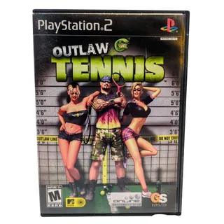 Photo of Outlaw Tennis PS2 PlayStation 2 Game Disc and Case Global Star Software