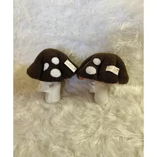 Photo of 2 Target Bullseye Playground Sherpa Mushroom Shape Novelty Pillows Fall 2025 NWT