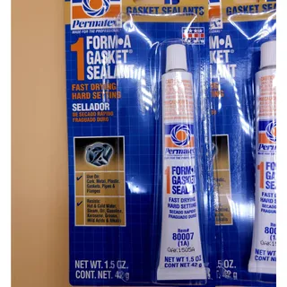 Photo of (4) Permatex 80007 Form-A-Gasket Sealant #1 Fast Dry Hard Set 1.5 oz Set of 4