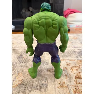 Photo of Marvel Incredible Hulk Action Figure Green Purple Pants Loose Avengers

