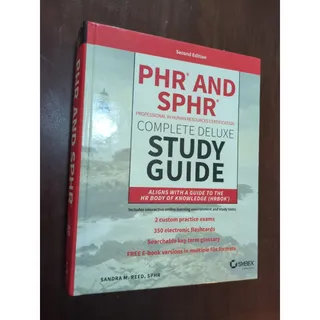 Photo of PHR and SPHR Professional in Human Resources Certification Complete Deluxe Study