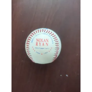 Photo of Nolan Ryan “27 Yrs Of Excellence” Commemorative Fotoball