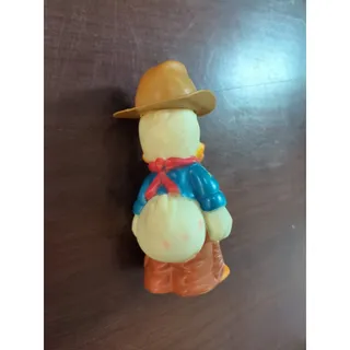 Photo of TOOTSIE TOY Vintage DONALD DUCK Cowboy BUBBLE BLOWER FIGURE Walt Disney