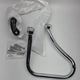 Photo of HogWorkz Chrome Saddlebag Guards - HW157188/89R. 18-23 harley softail