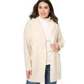 Photo of Studio Park x Amy Stran Hooded Cardigan Winter White New Size Medium
