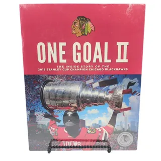 Photo of One Goal II 2013 Stanley Cup Champions Chicago Blackhawks Hardcover Book Sealed