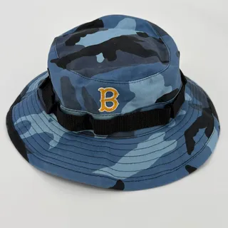 Photo of Sky Blue Camo Bruins Boonie/Bucket Hat Size 7 1/4 New never worn