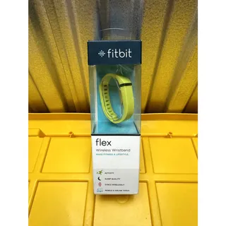 Photo of Fitbit Flex Wireless Activity Tracker Lime Green Sleep Step Counter New in Box