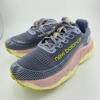 Photo of New Balance Fresh Foam X More Trail v3 Women's Size 8.5 Arctic Grey Orb Pink 