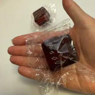 Photo of Set of 2 Mini Halloween Blood Cube Squishy Stress Toys Boo Basket Fillers Prizes