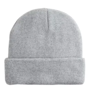 Photo of George Men's Knit Cuffed Beanie Hat in Gray, Size OS