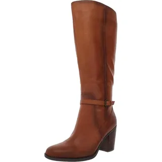 Photo of Naturalizer Kalina Knee-High Riding Boots Cider Spice Leather Size 10M NIB