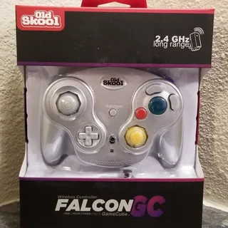 Photo of Gamecube Falcon Wireless Gampad, Silver 2.4 GHz (NEW) - Nintendo - Wavebird