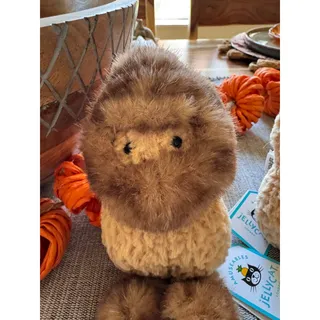 Photo of Set of 2 Jellycat Peanut Cat Peanut Yeti Amuseables Halloween Authentic