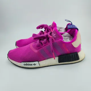 Photo of Adidas NMD_R1 Vivid Pink Women's Size 8.5 BD8027 Pink White Sneakers 