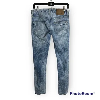 Photo of American Eagle Men's 28x32 Flex Acid Wash Destroyed Skinny Denim Jeans