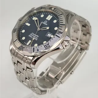 Photo of Omega Seamaster Professional 300M Quartz Steel Men's Watch 41 mm Blue Wave Dial