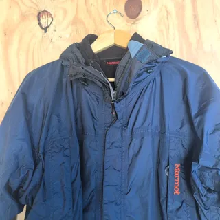 Photo of Marmot Y2K Gorpcore 3-in-1 Ski Coat Zipper Vented Sides Men's Large