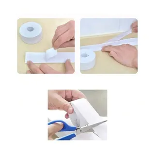Photo of Waterproof Caulk Tape For Kitchen/Bathroom/Tub/Tile Seam 3 Pack 5.5ft x 1.4"