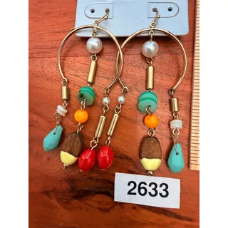 Photo of Chicos Multicolor Runway Hook Dangle Earrings Nickel Free