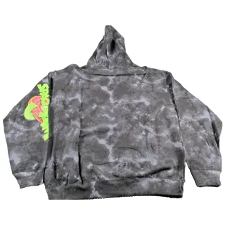 Photo of Space Jam Hoodie Mens Large Black Tie Dye Fleece Tune Squad Monstars Graphic