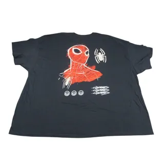 Photo of Marvel x CVLA Spider-Man Shirt Mens 5XL Black Graphic Tee Big Tall NWOT