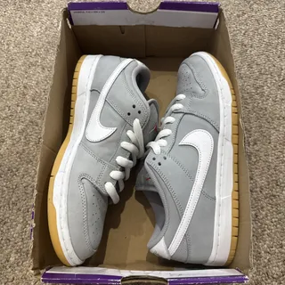 Photo of Size 8 - Nike SB Dunk Low Wolf Grey Gum