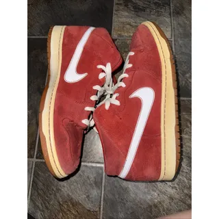 Photo of Size 12 - Nike Dunk Pro Sb Mid Red Brickhouse White