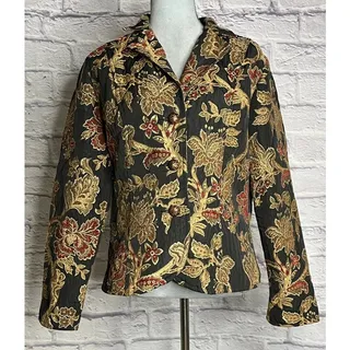 Photo of E.L.C.C. Baroque Tapestry Blazer in Moody Color Palette