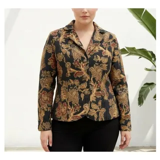 Photo of E.L.C.C. Baroque Tapestry Blazer in Moody Color Palette