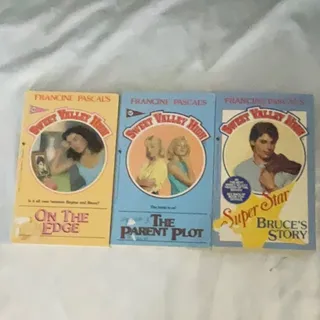 Photo of Vintage Sweet Valley High Three Book Lot Francine Pascal 80s Teens California YA
