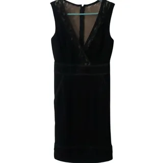 Photo of Nicole Miller Collection Lace Dress 2 Party Cocktail Wedding Bridal LBD Gothic