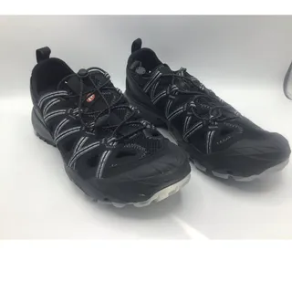 Photo of Merrell Choprock Sieve Mens 9.5 Black Water Hiking Shoes Sandals J50325 Vibram