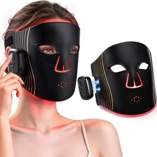 Photo of Red Light Therapy Mask for Face, Wireless LED Face Mask, 336 LEDs, 4 Modes