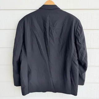 Photo of Calvin Klein Black Tuxedo Jacket 48S Slim Fit Super 100s Wool Formal