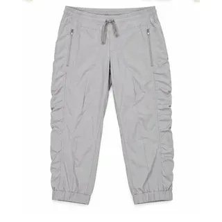 Photo of Athleta La Viva Gray Ruched Capri Jogger Pants Size 6